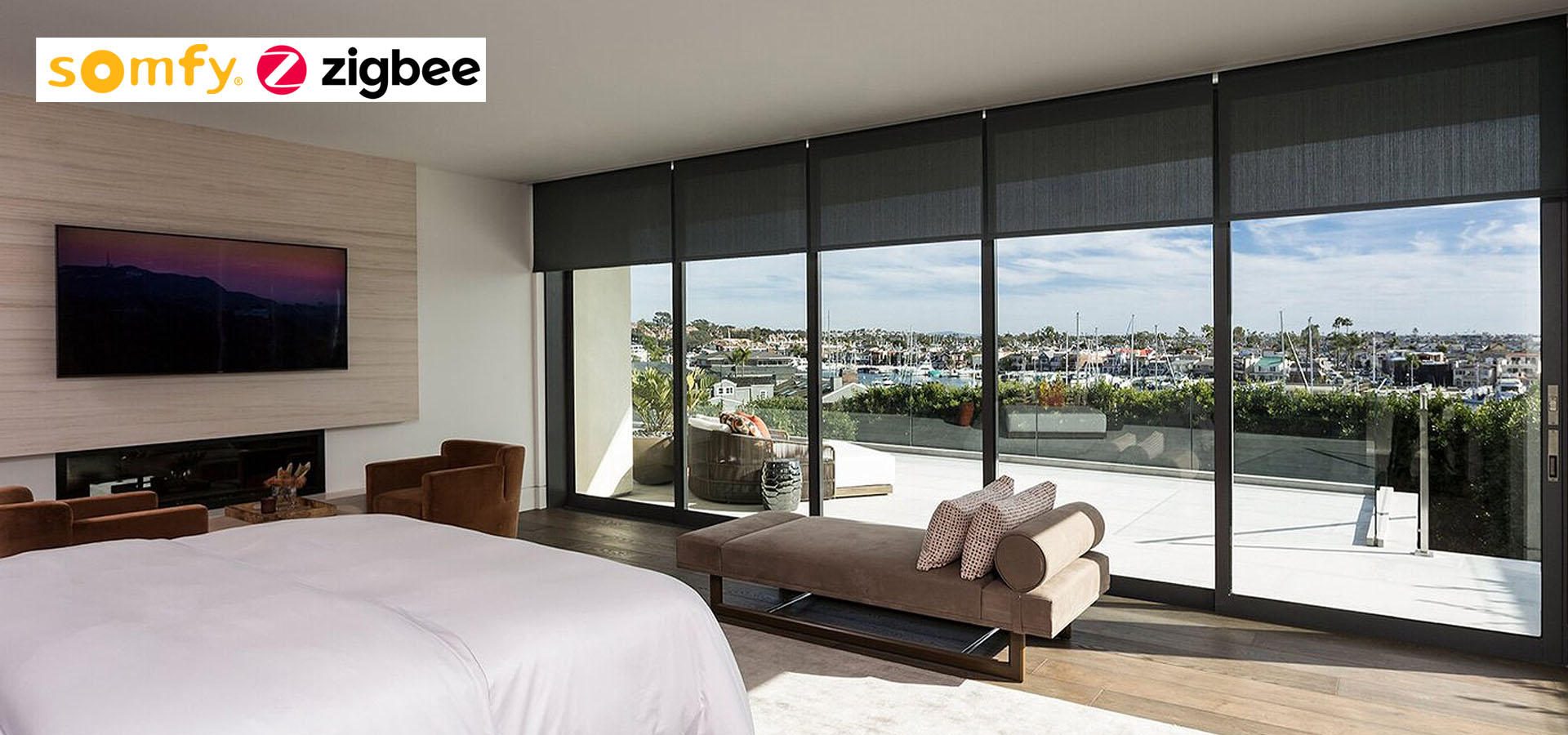 Rolete e-SLIM43 Zigbee by Somfy