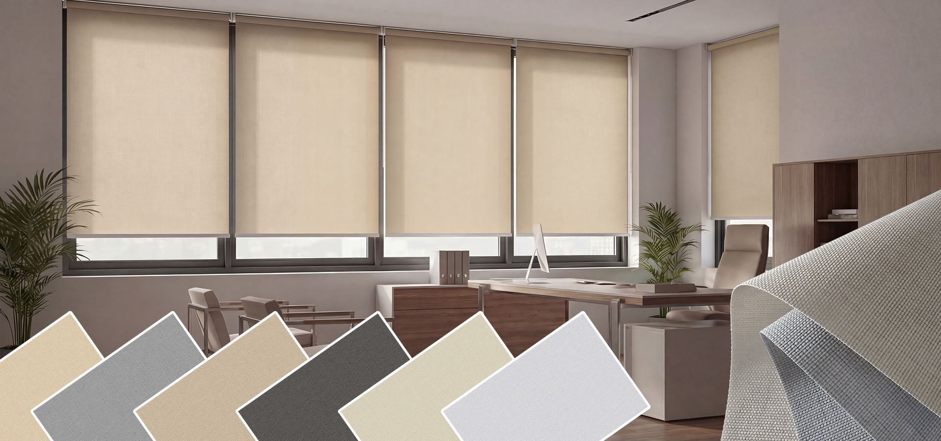 LUNA - textil rolete